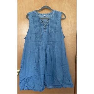 Old Navy Chambray Sun Dress